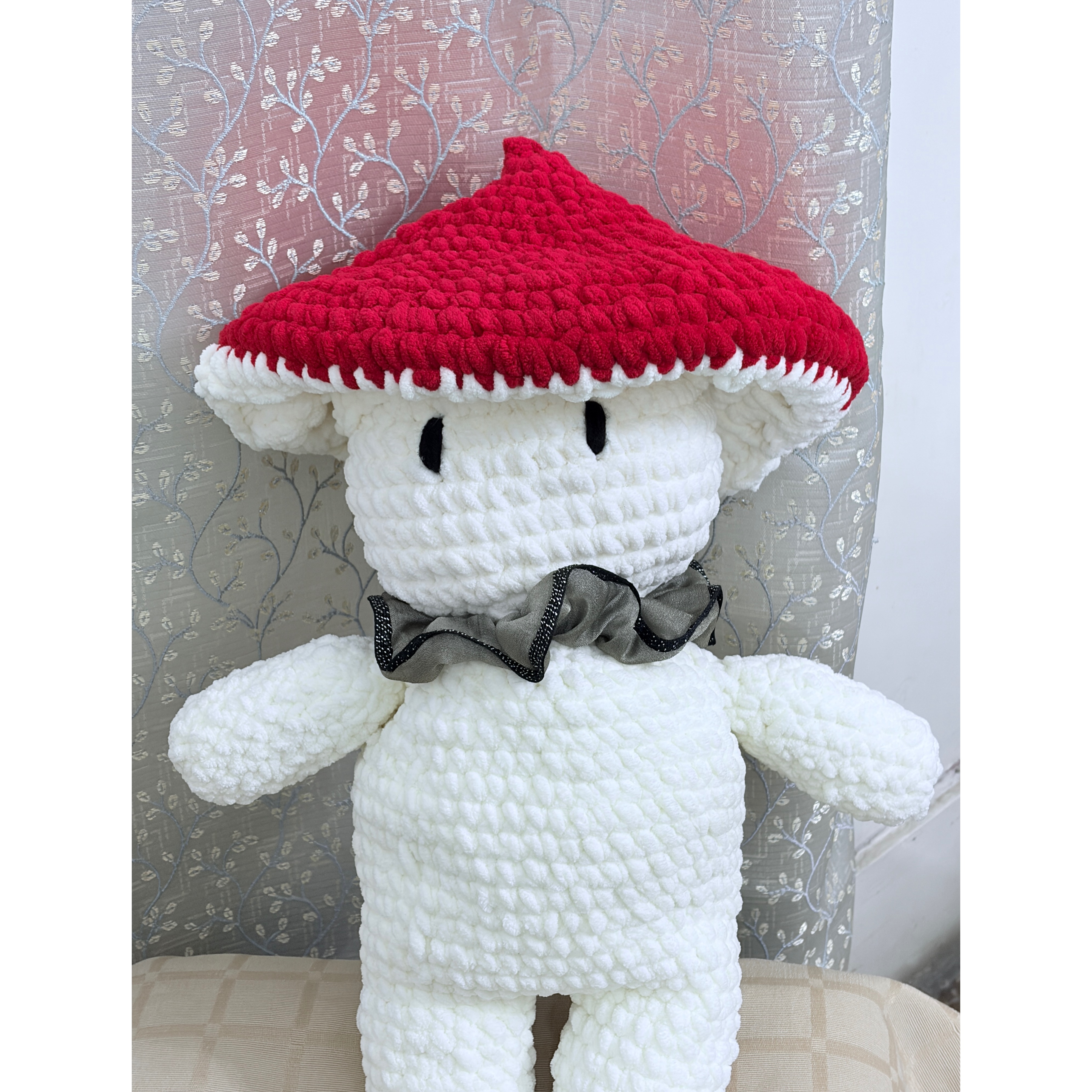 Viral Handmade Crochet Mushroom Guy 4