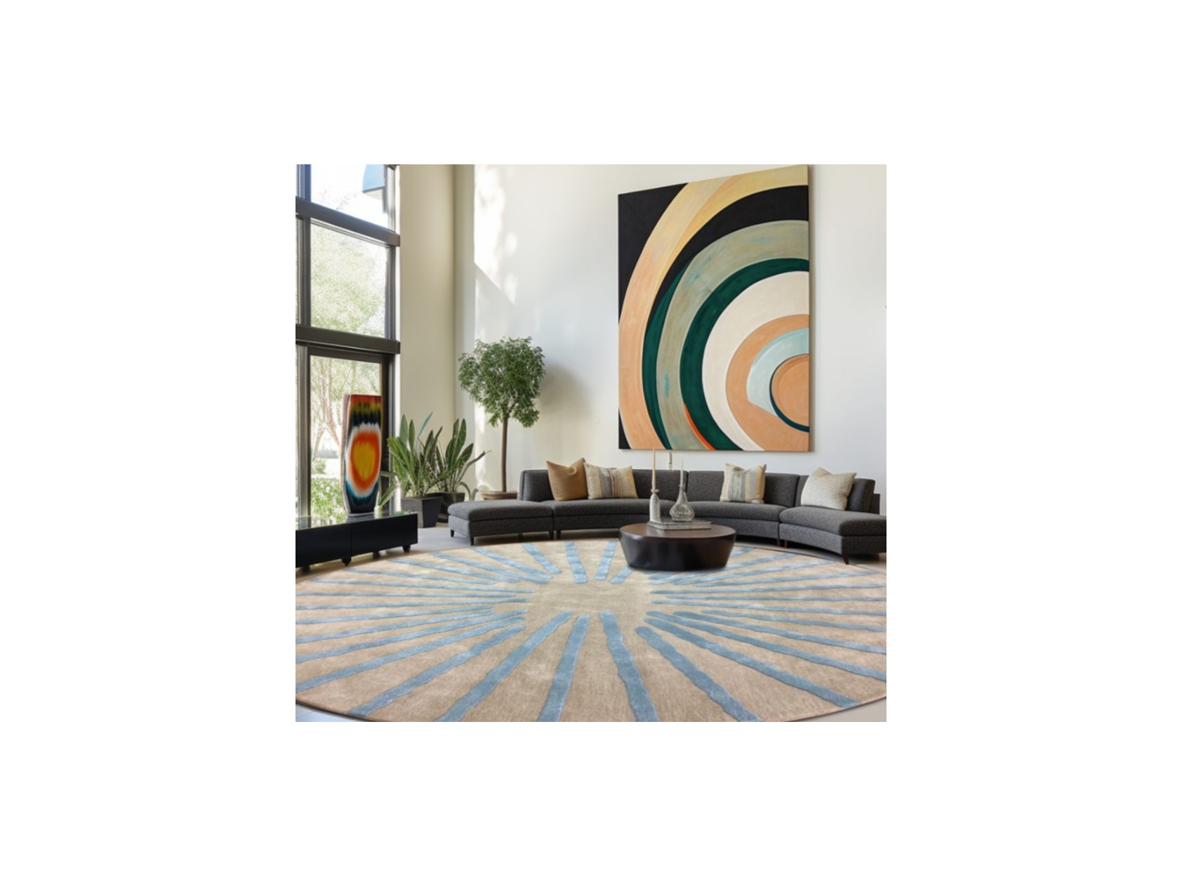 Handmade Modern Designer Rugs - Handtufted with 100% Pure Wool 4