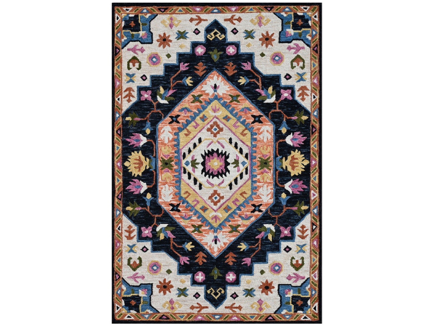 Persian Hand Knotted Rugs - Made from 100% Pure NZ Wool 6
