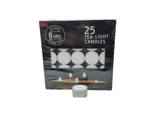 Tealight Candles 8 Hours- AARYAH DECOR 1
