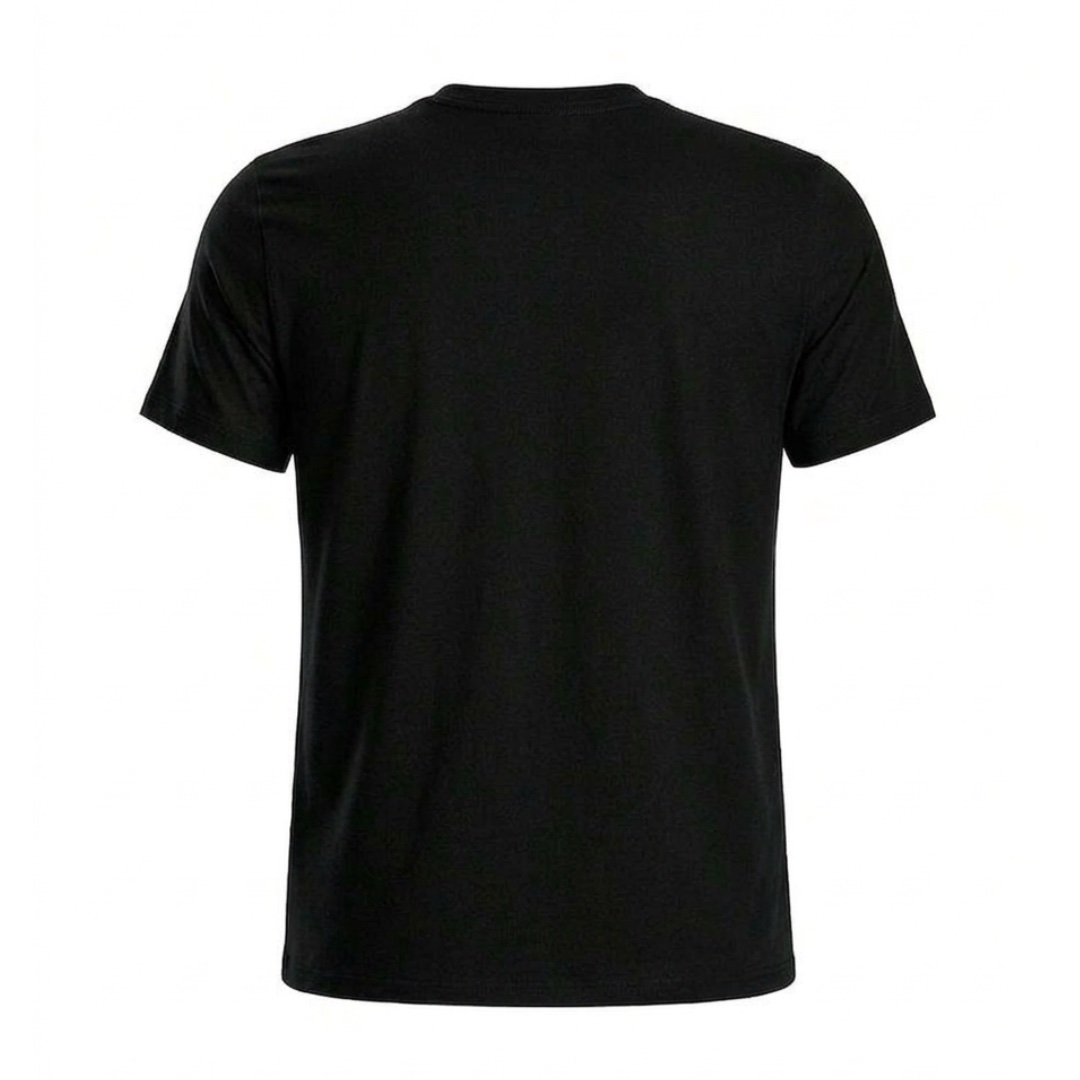 Regular fit plain basic t-shirt 2