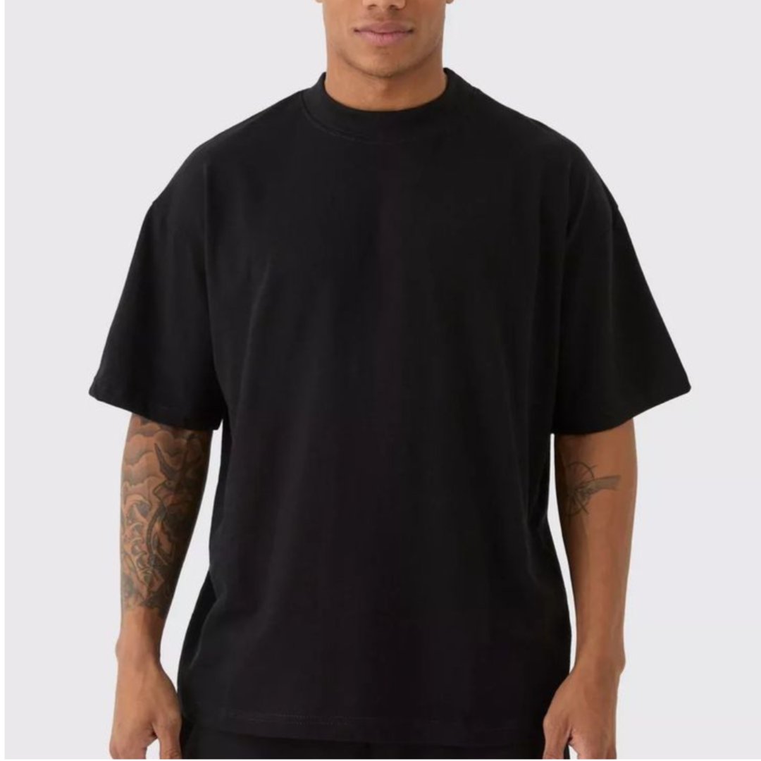 Basic plain oversized tee