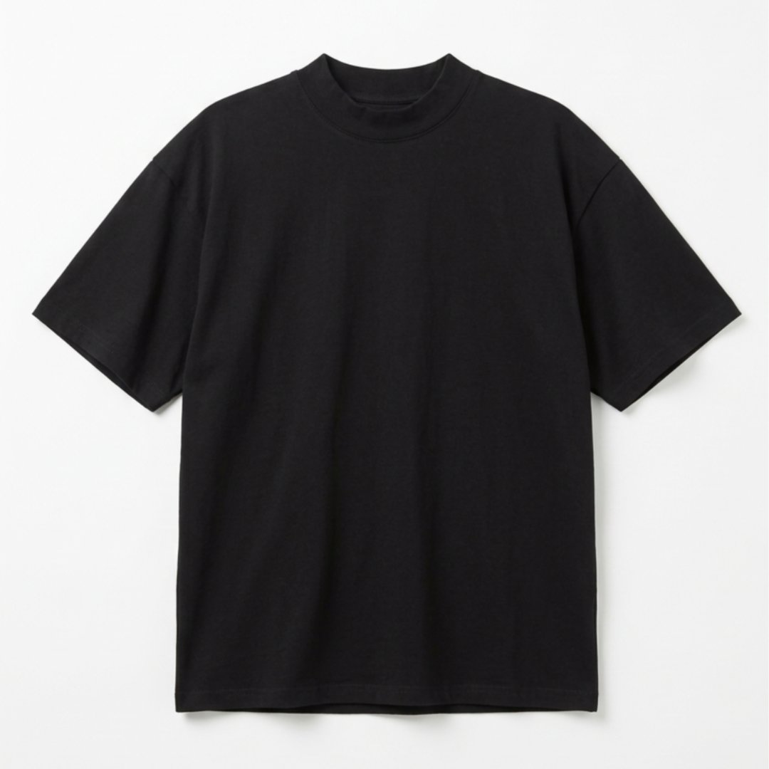 Basic plain oversized tee 3