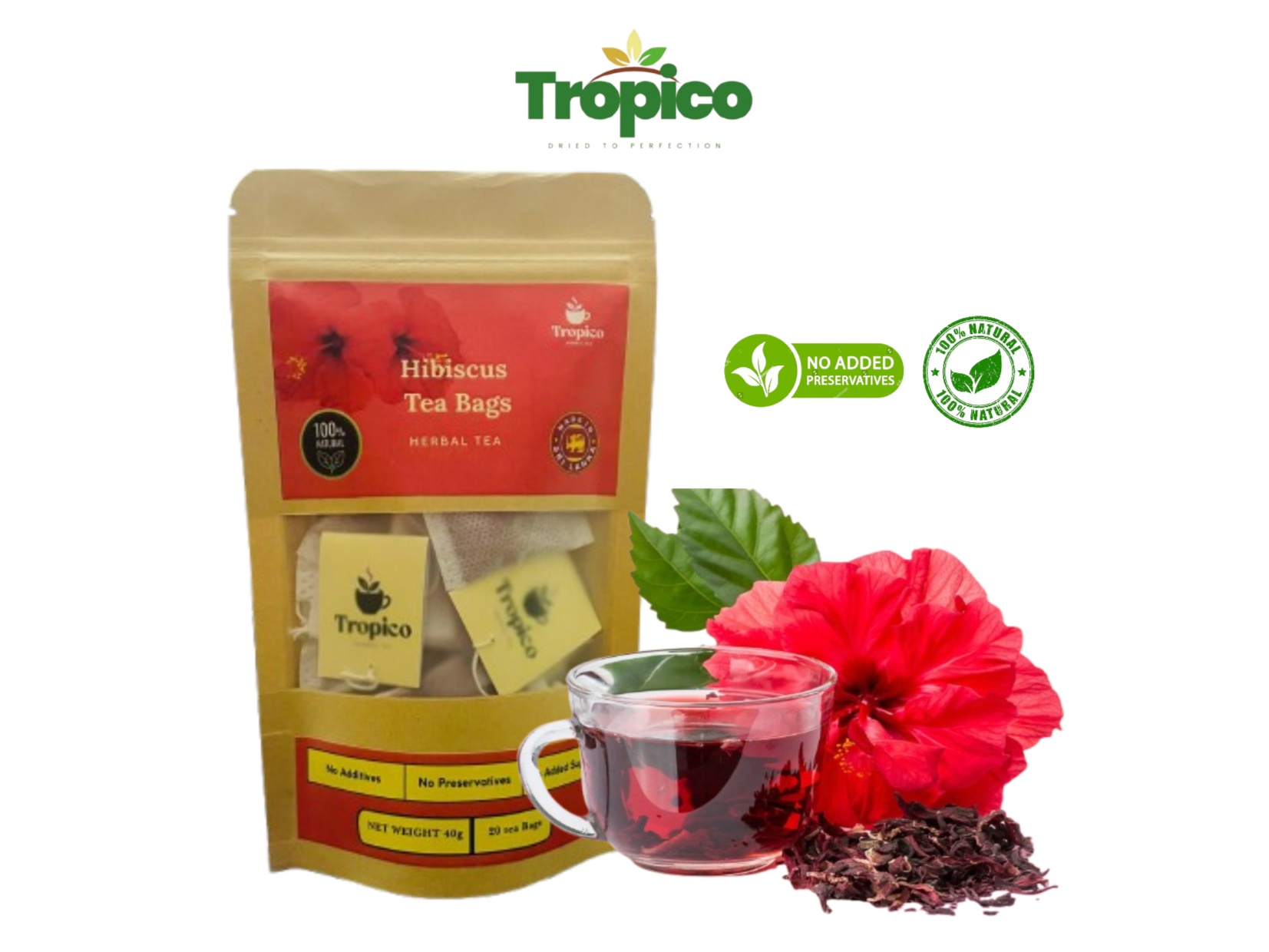 Hibiscuss Tea Bags 1