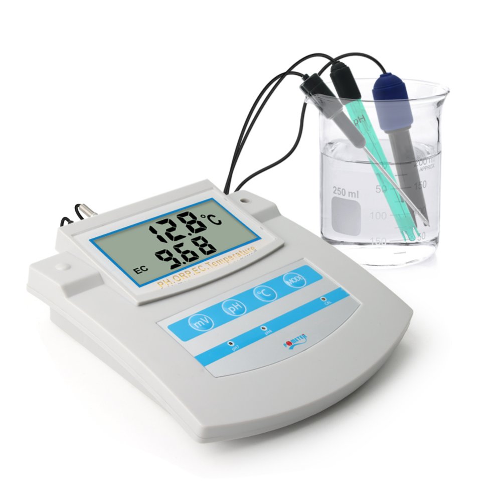 PHS-26C Benchtop 6-in-1 Water Quality Analyzer Tests pH/ORP/EC/CF/TDS/Temp 1