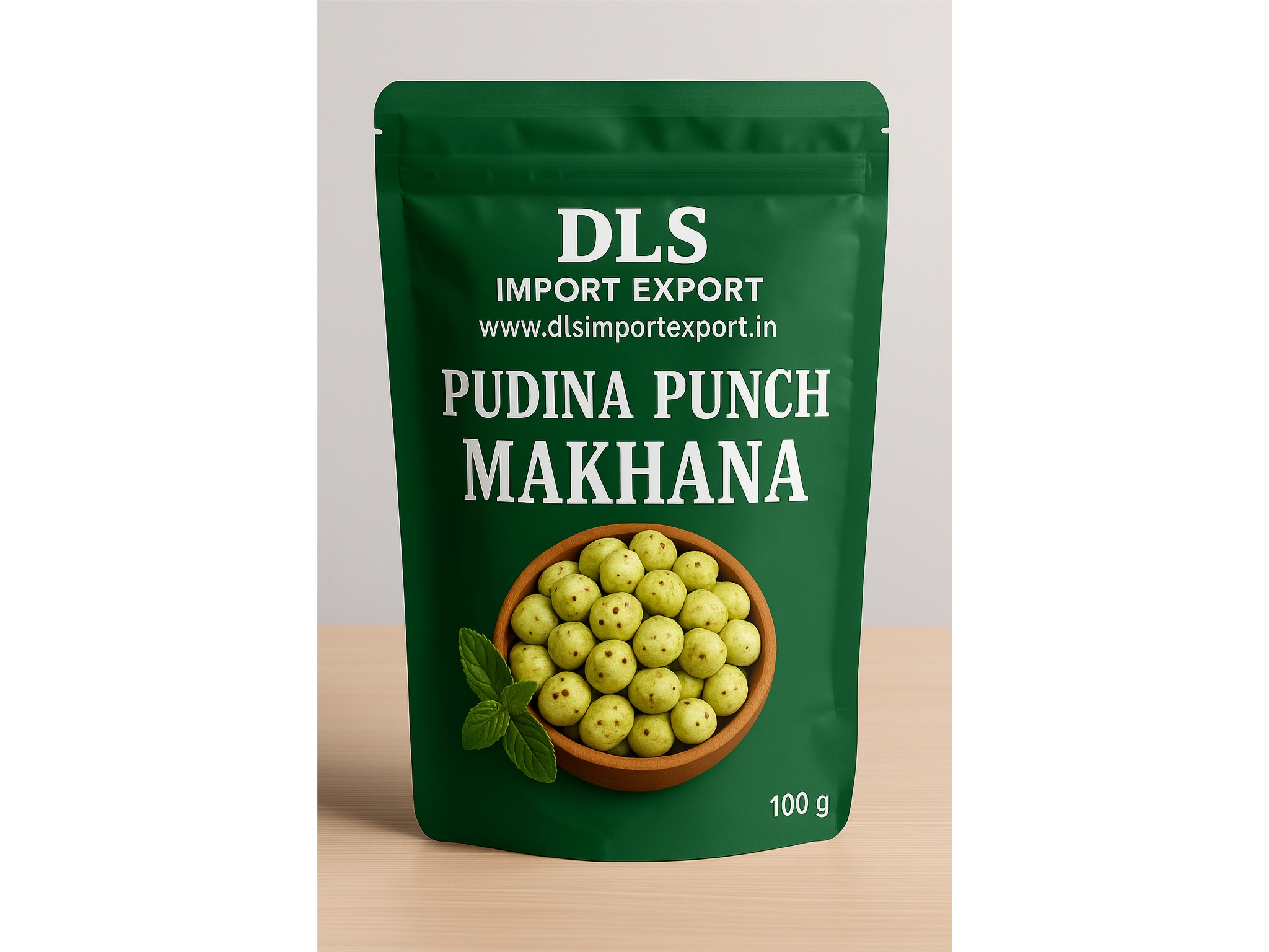 DLS Healthy Snacks - Pudina Punch Makhana 1