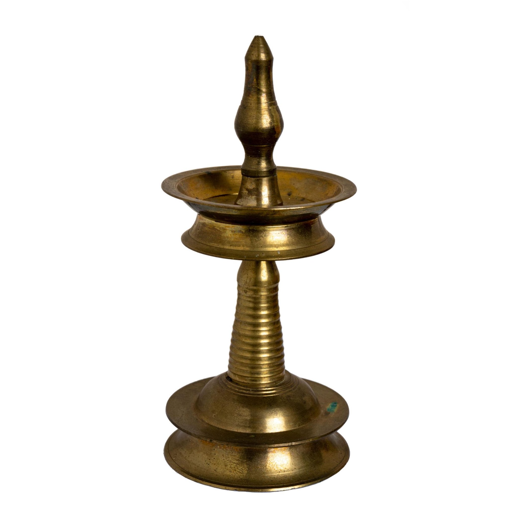 Brass Diya & Pooja Thali Set 2