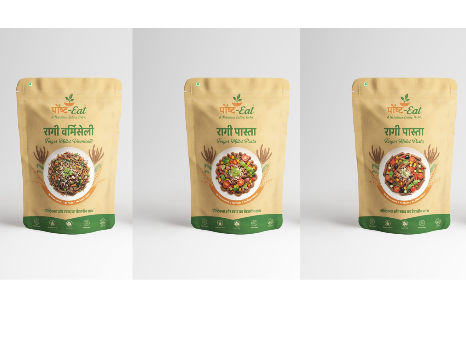 Ragi (Finger Millet) Pasta & Vermicelli 1