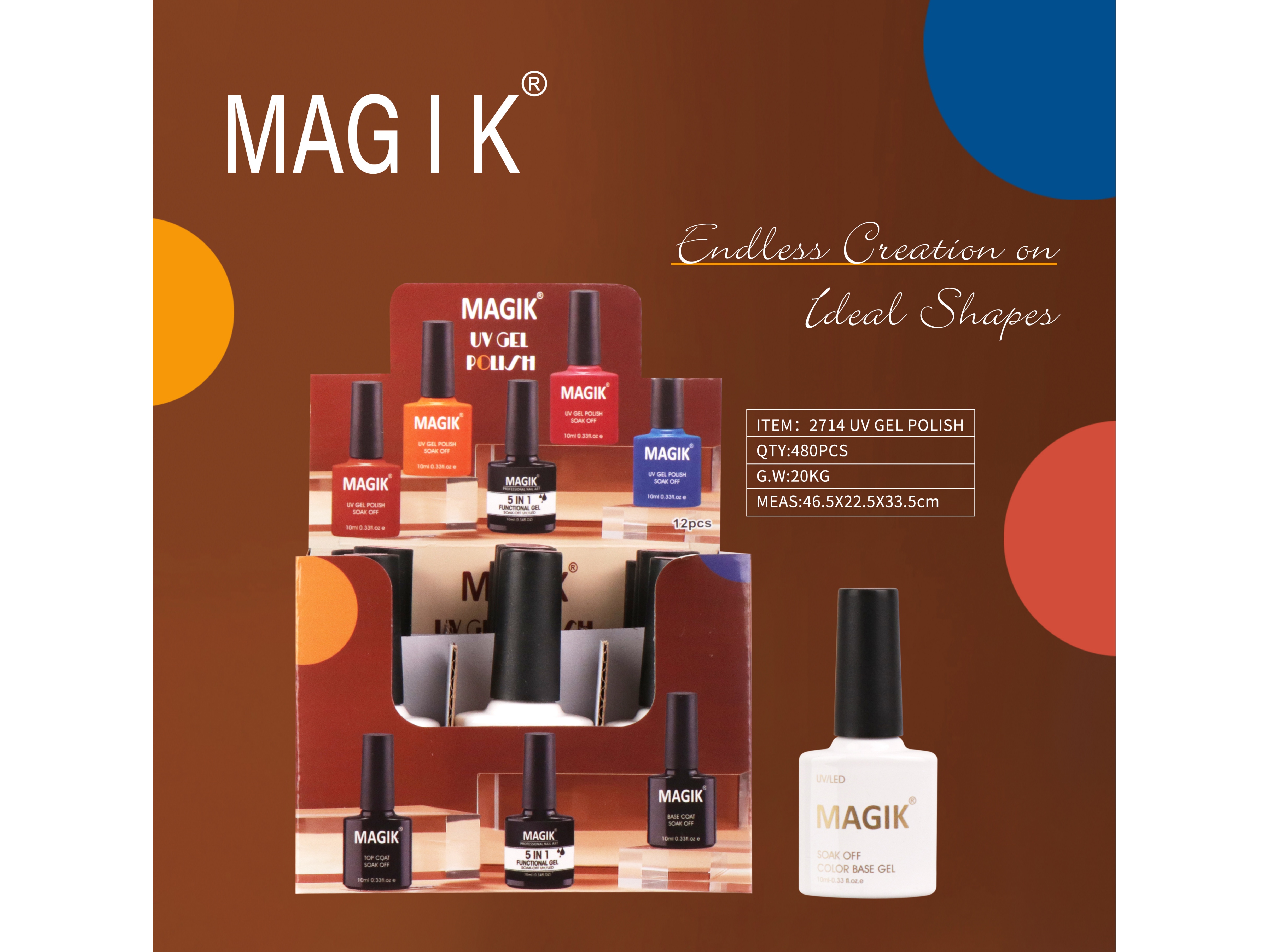MAGIK 2714 COLOR BASE GEL