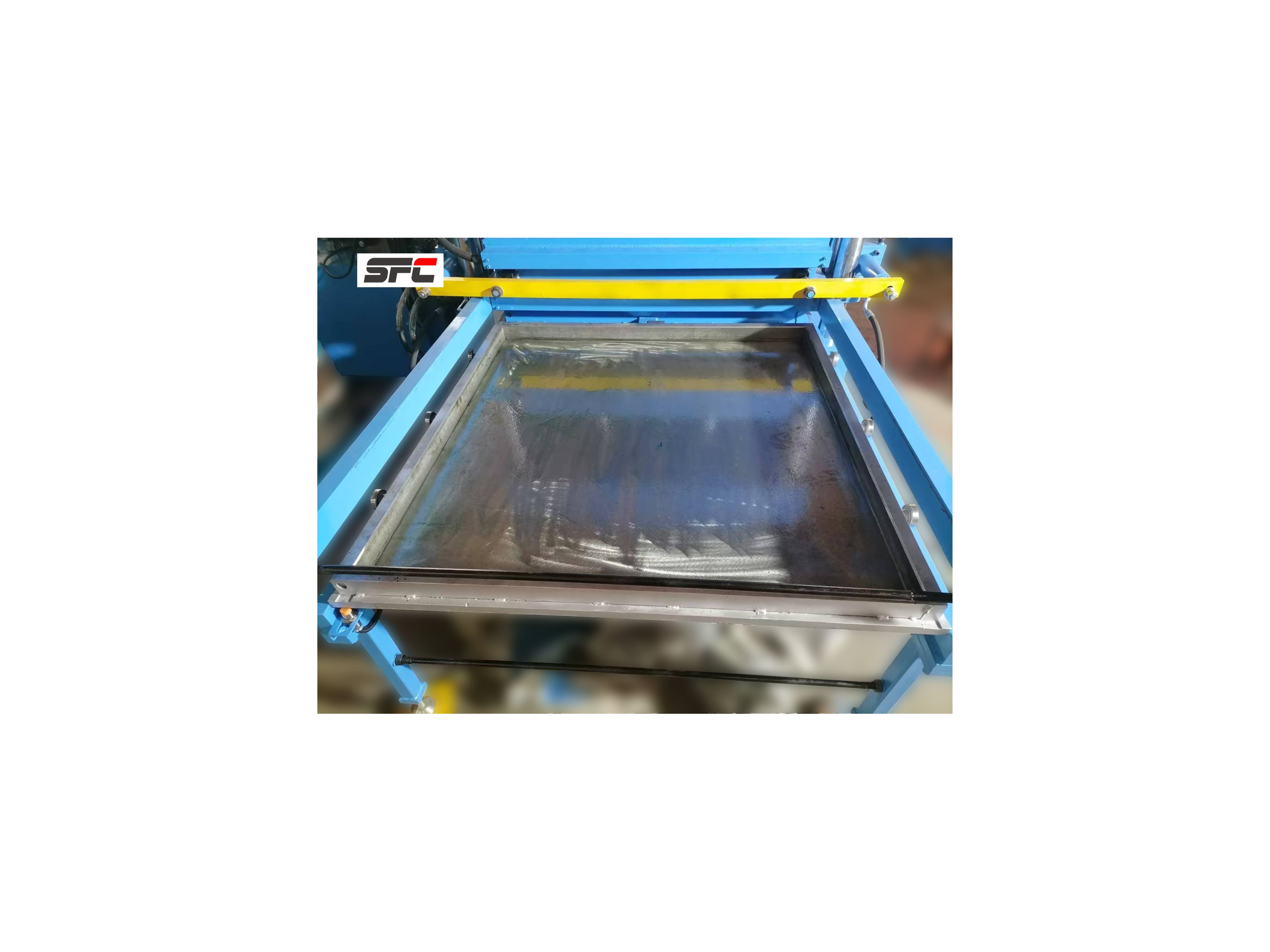 Rubber Tiles vulcanizing press 2