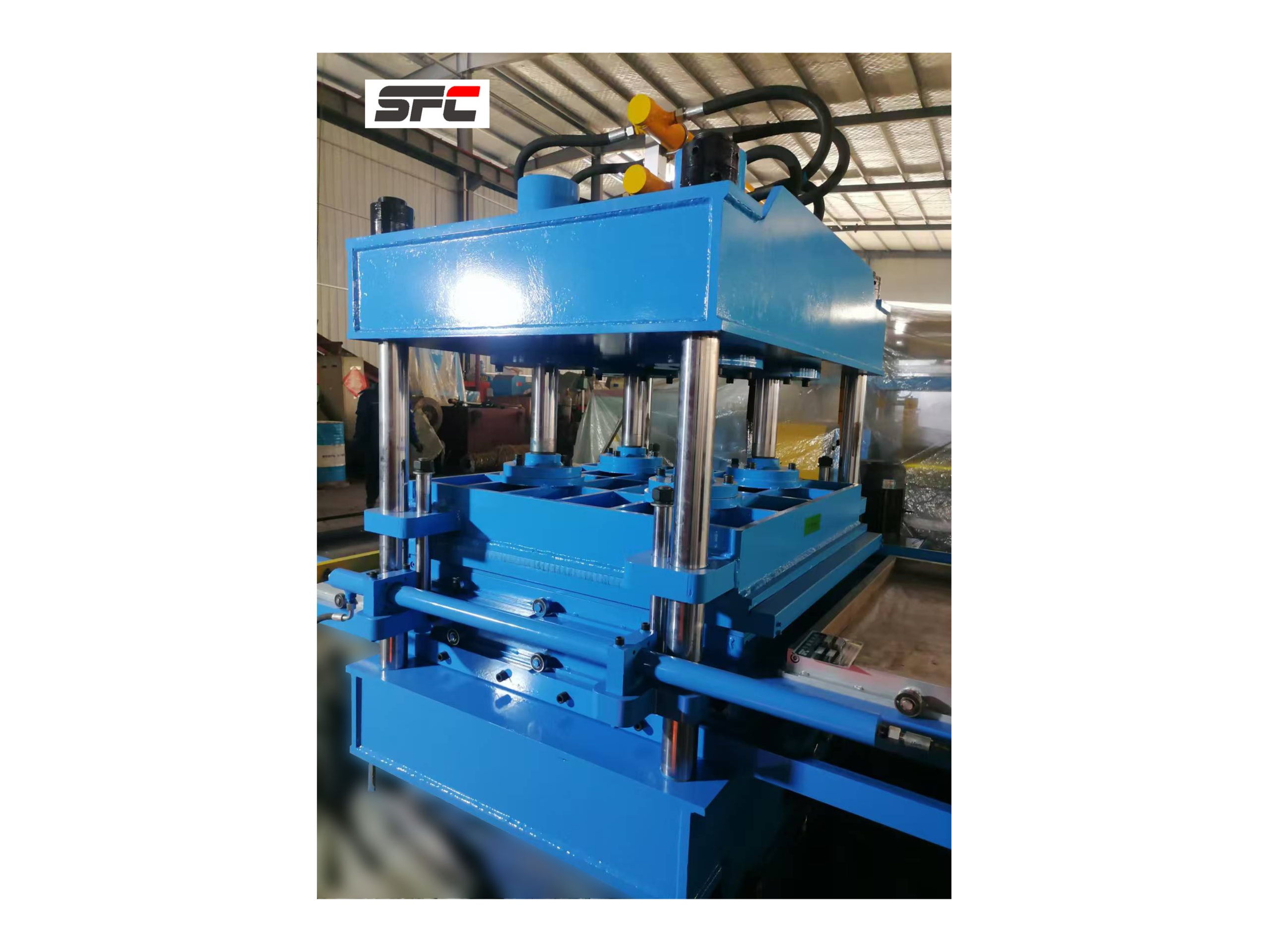 Rubber Tiles vulcanizing press 3