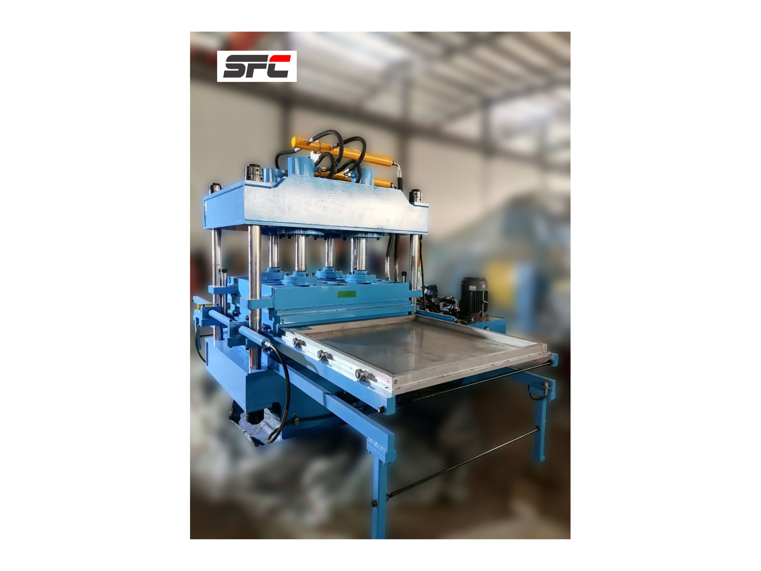 Rubber Tiles vulcanizing press 4