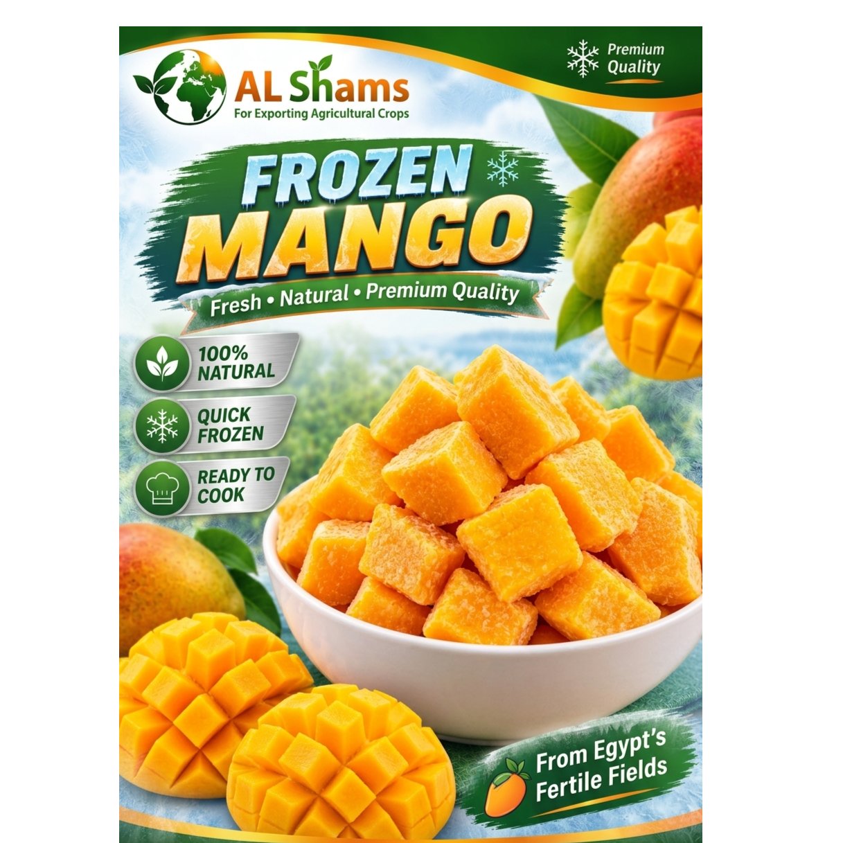 Egyptian Frozen Mangoes