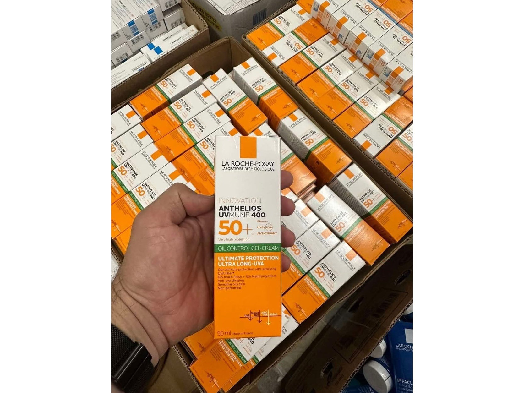 La Rochе Posay Аnthеliоs UVmunе 400 Оil Cоntrol Fluid SРF50+ 1