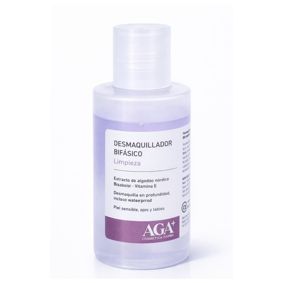 AGA+ DESMAQUILLADOR BIFASICO OJOS Y LABIOS 100 ML