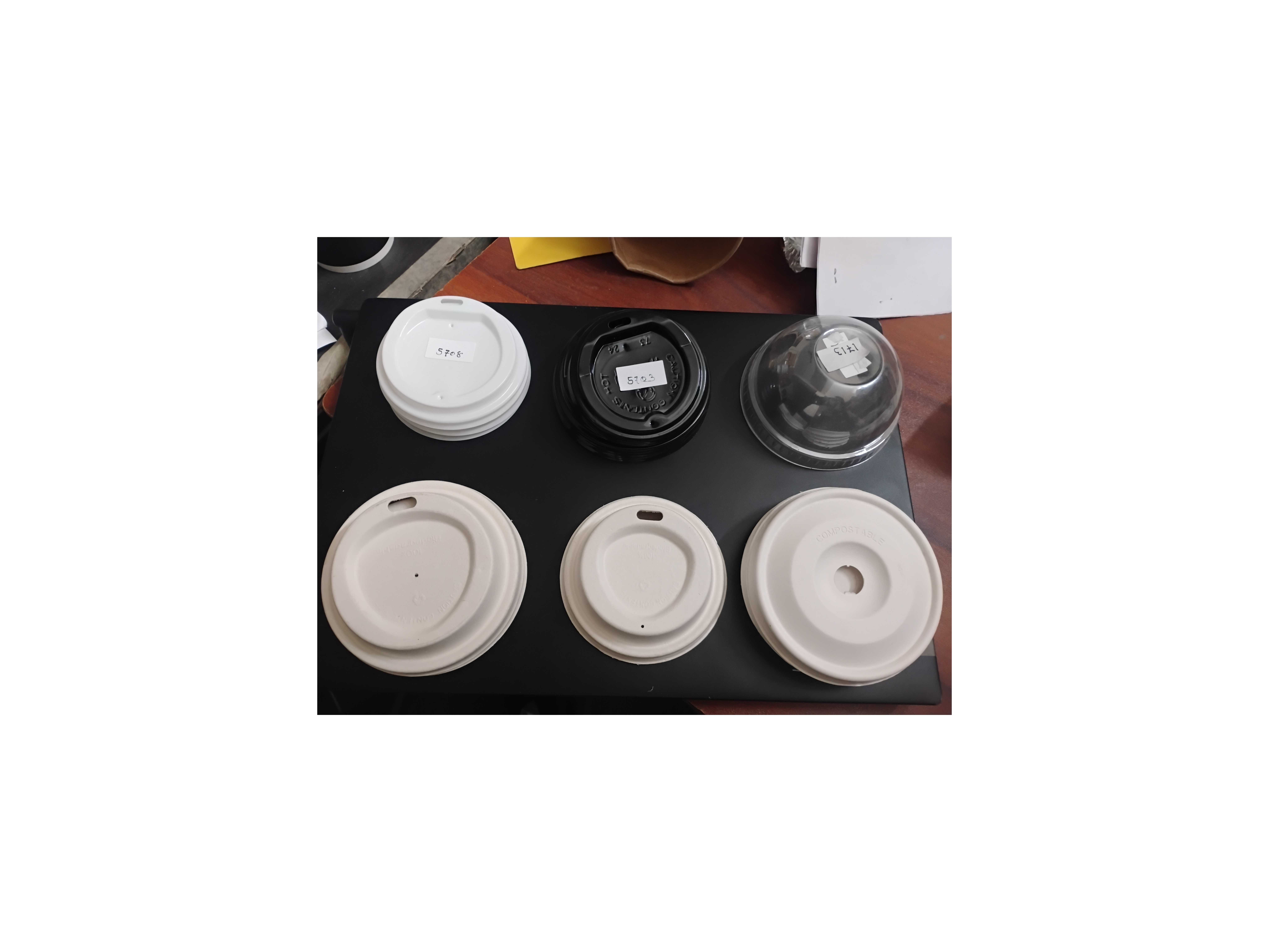 Bagasse sipper lid  2