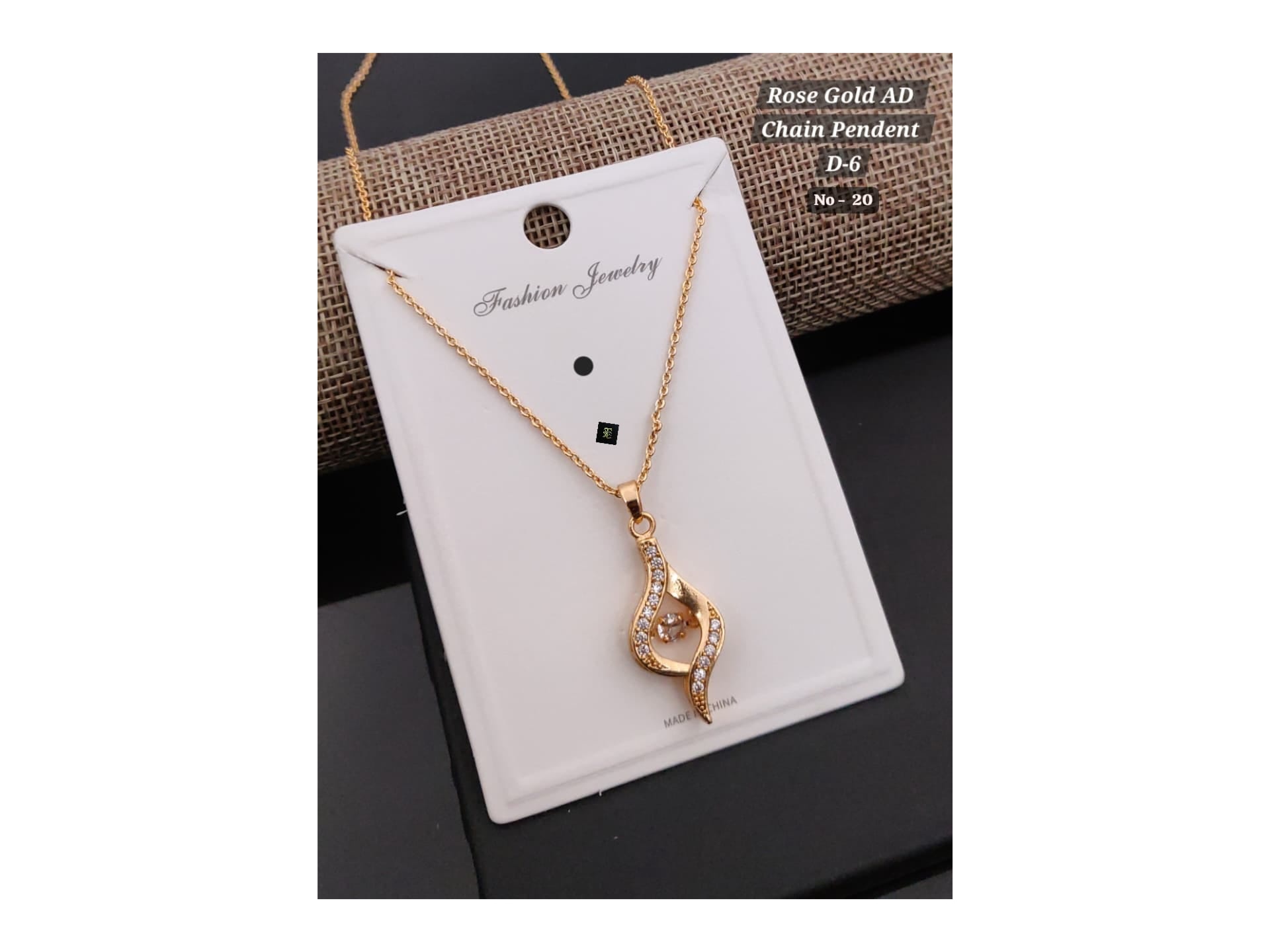 Ladies special chain with pandant set 3