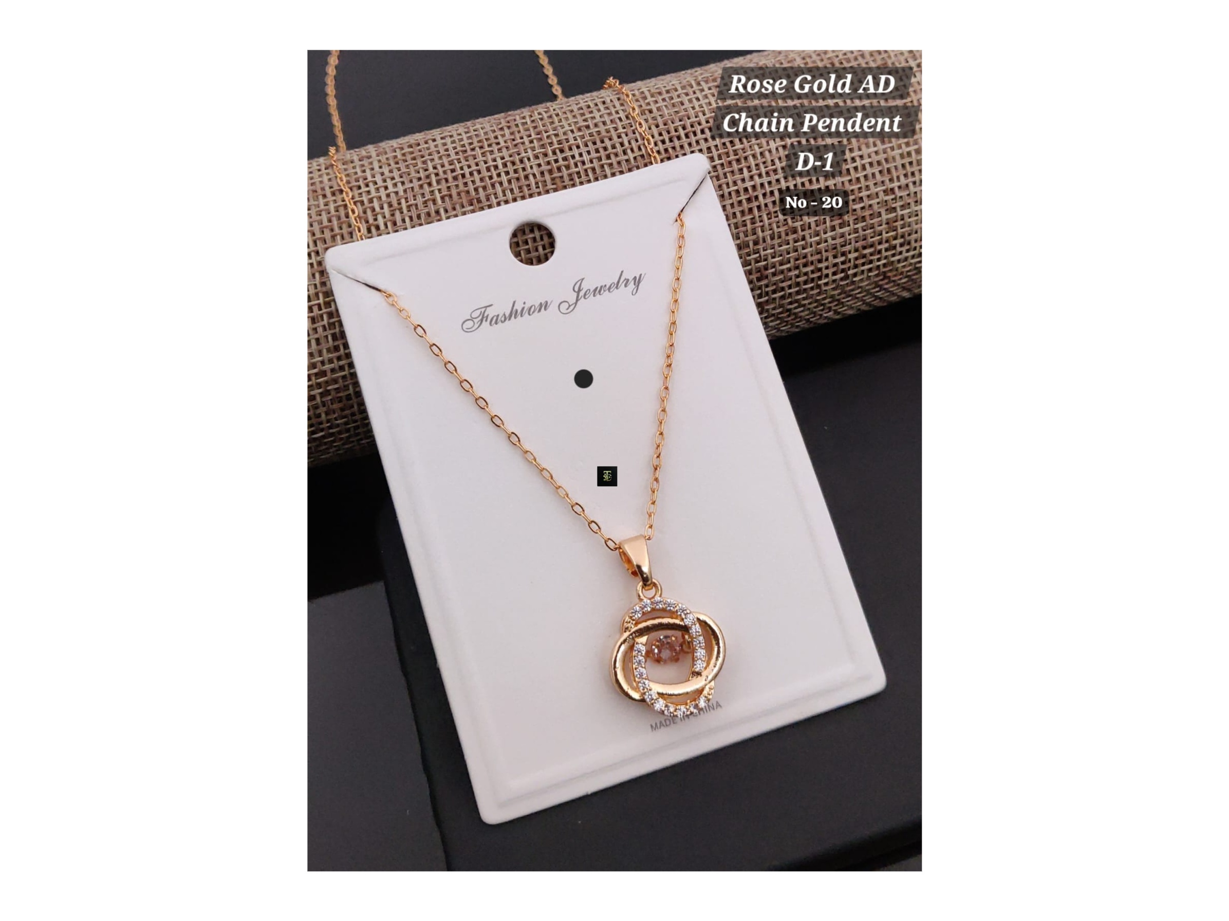 Ladies special chain with pandant set 5