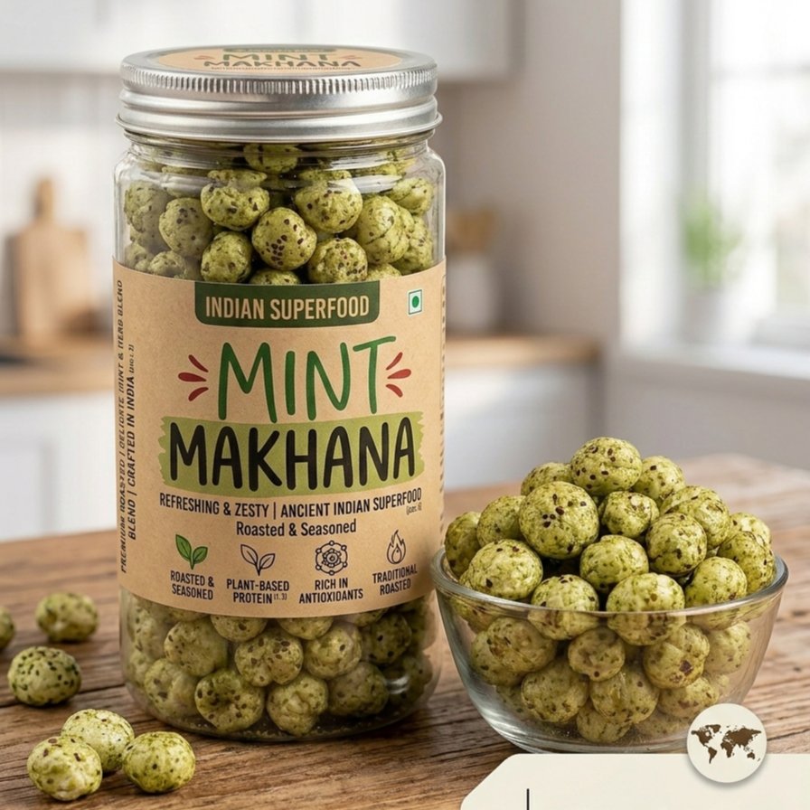 Mint Flavored Roasted Makhan 1