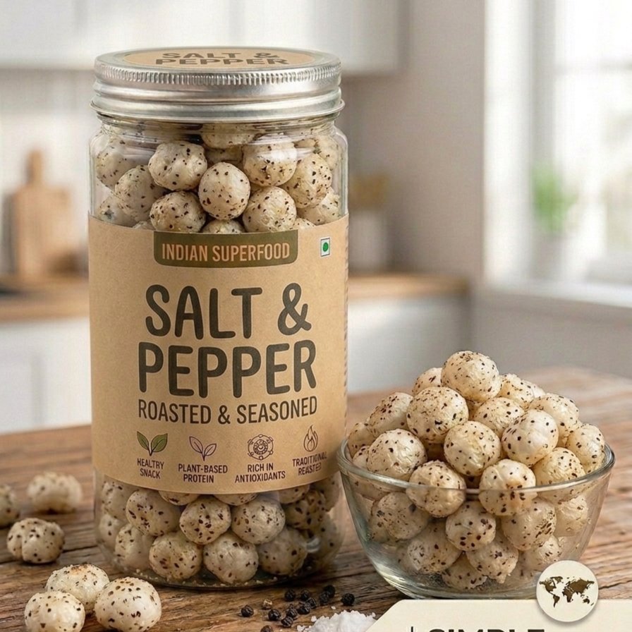 Salt & Pepper Flavored Makhana