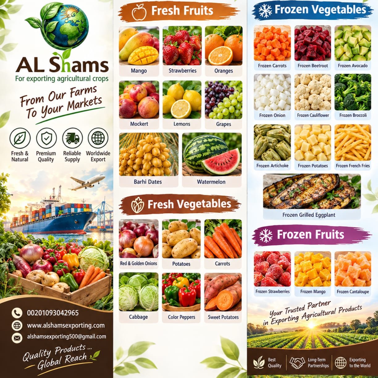 FRESH AND FROZEN PRODUCT