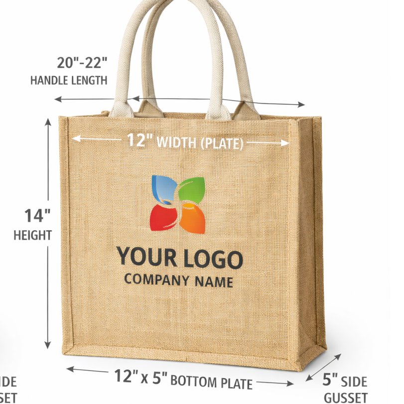 Customized Corporate & Promotional Jute Bags