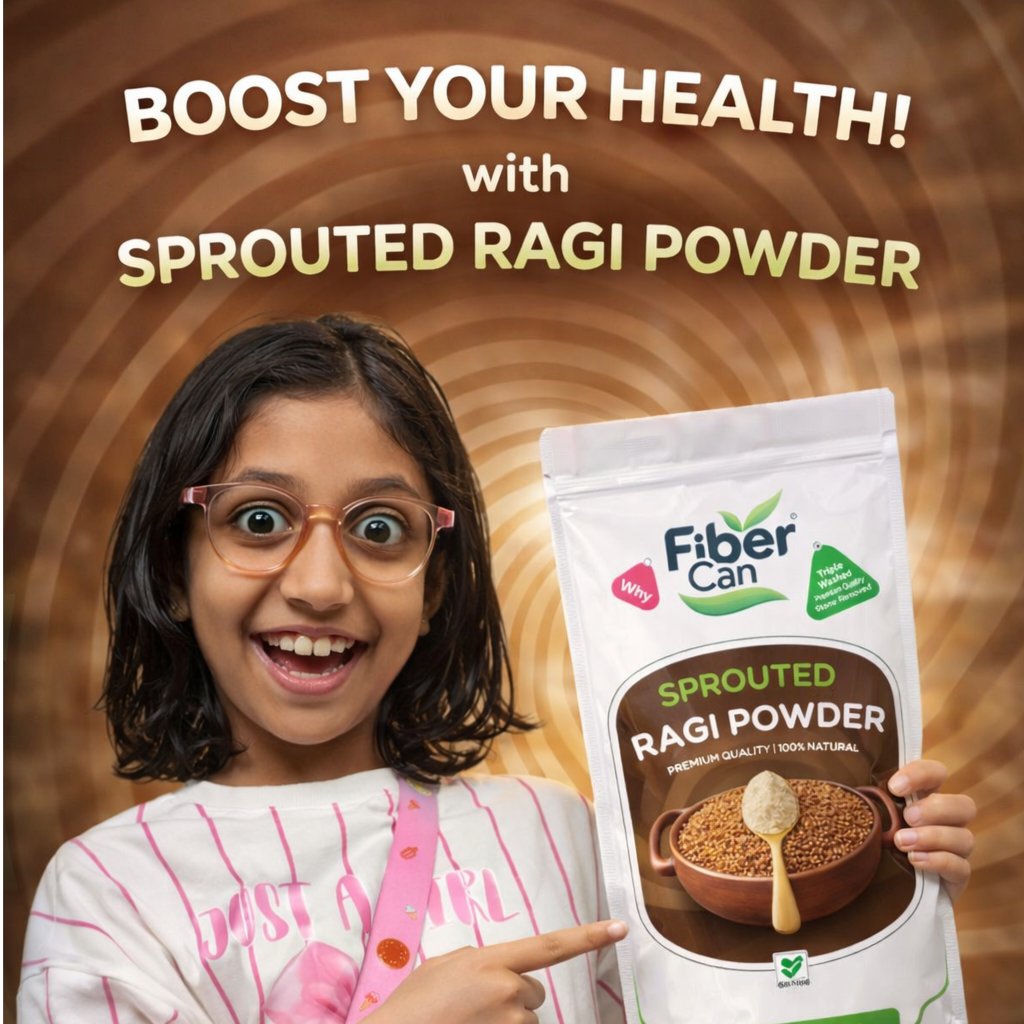 FiberCan Sprouted Ragi Powder 1
