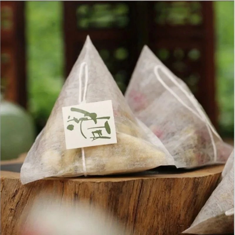 Empty tea pack with customize label 3