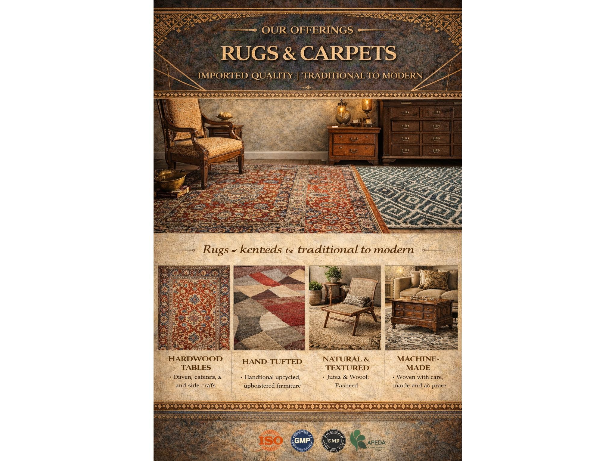 Handmade Rugs and Carpets - Wholesale Home & Garden
