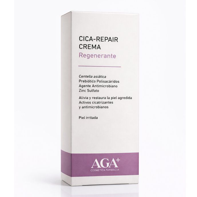 AGA+ CREMA REPARADORA Y CICATRIZANTE PARA PIEL IRRITADA Y DAÑADA 50 ML