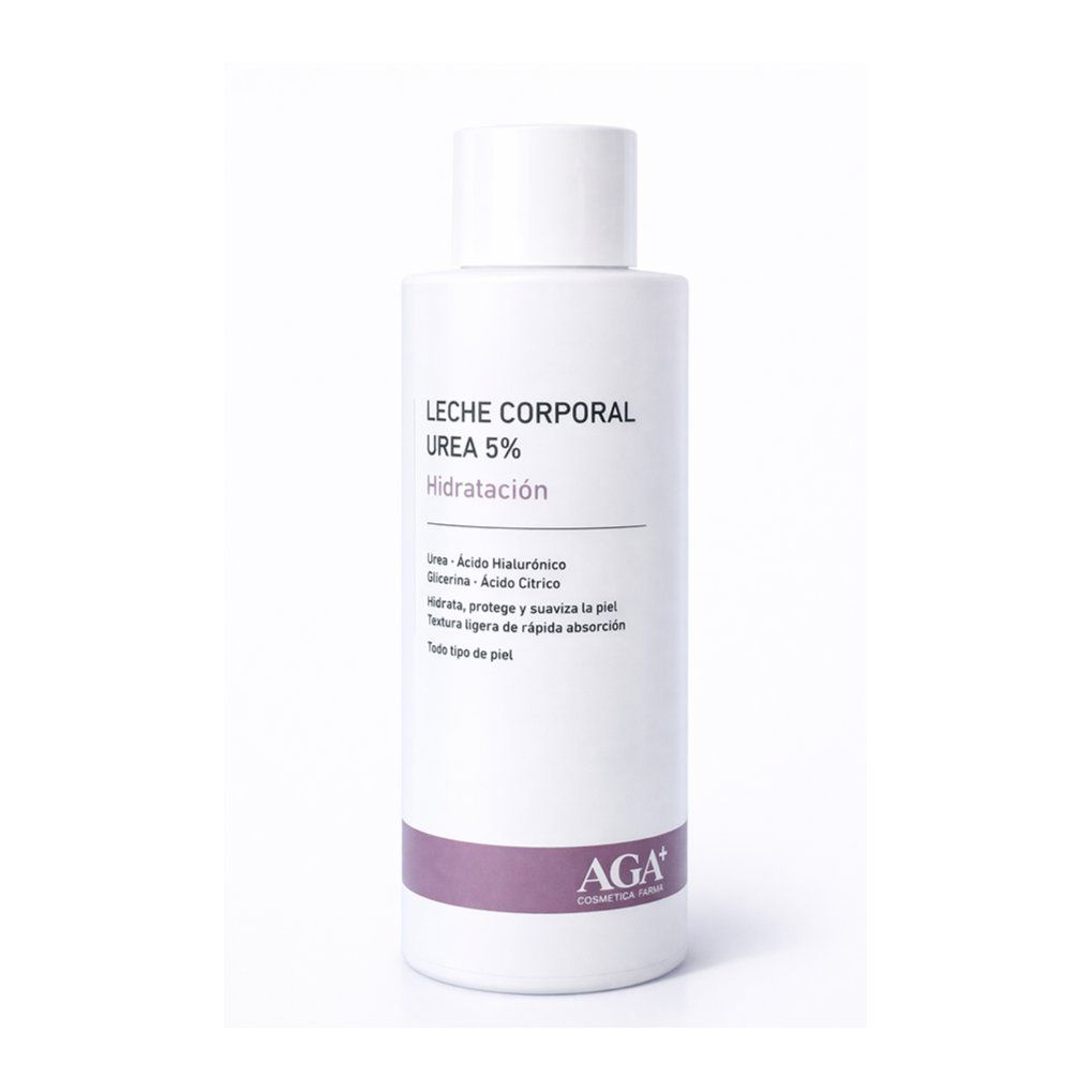 AGA+ LECHE CORPORAL CON UREA 5% PARA PIELES SECAS Y SENSIBLES 500 ML