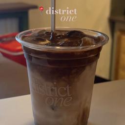 Coffee glass with printing