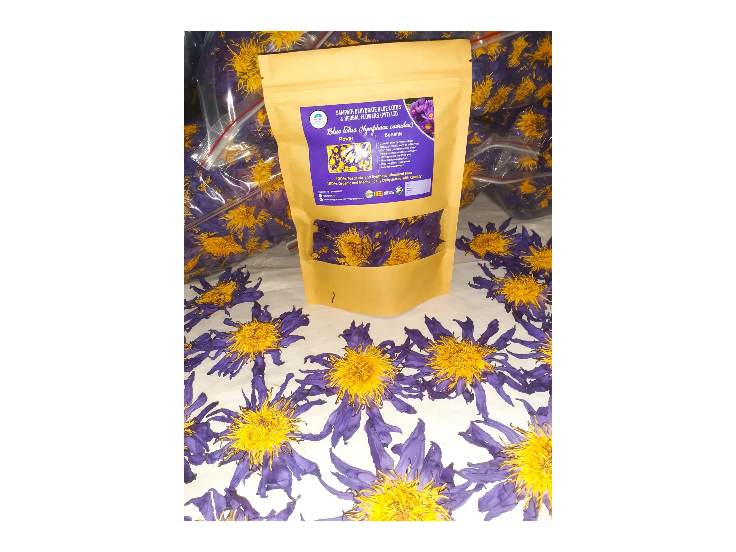 Dehydrated blue lotus  - Wholesale Health & Medical